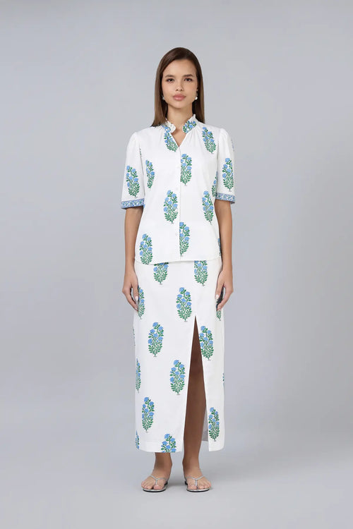 Lajjo Shirt-Blue
