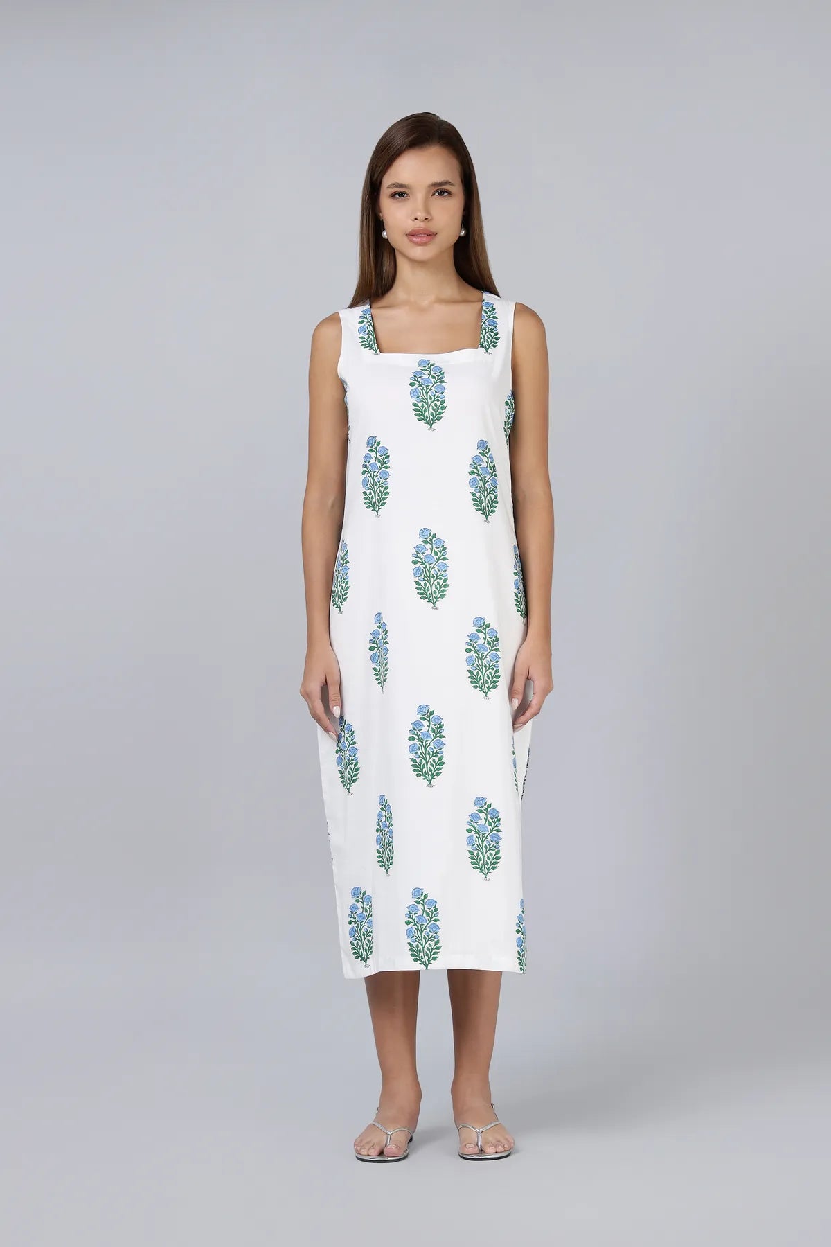 Indri Dress- Blue