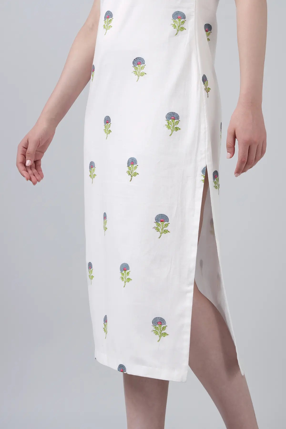 Indri Dress- Grey