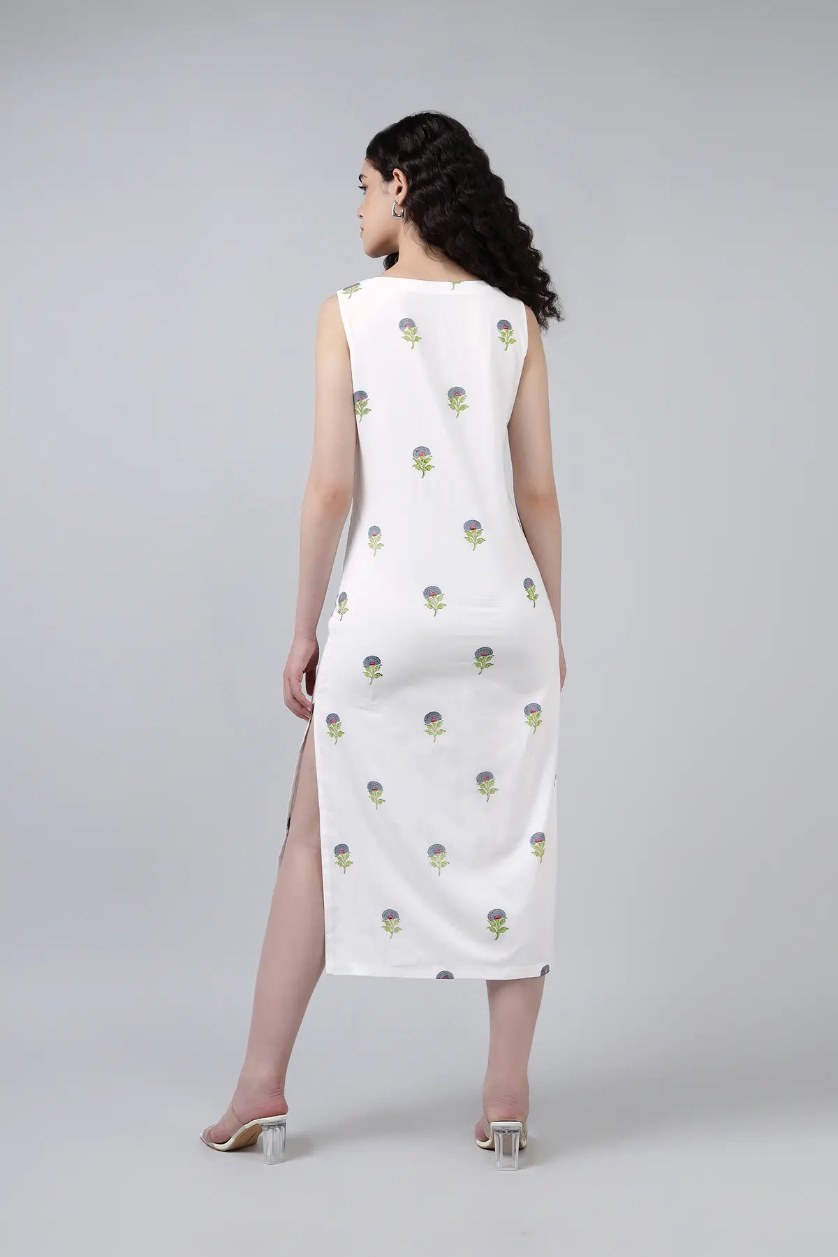 Indri Dress- Grey