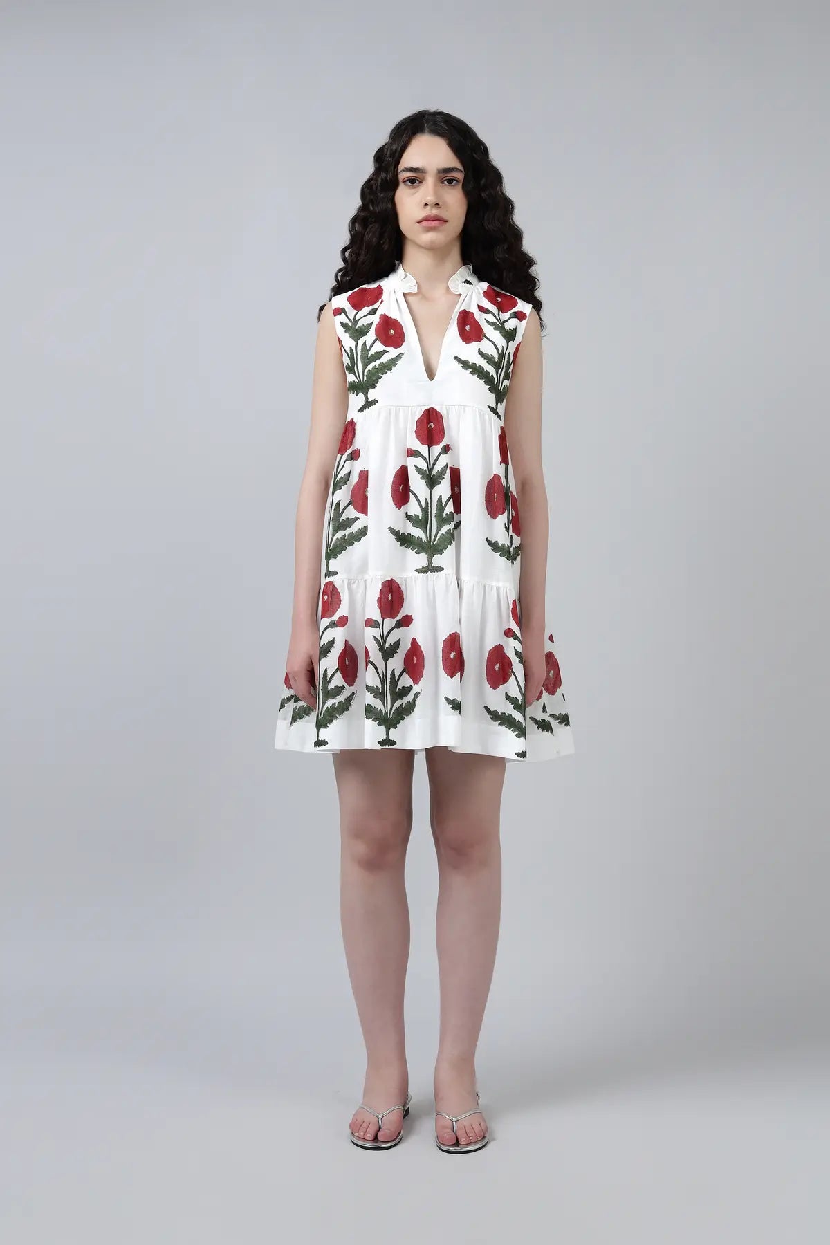Maya Dress-Maroon