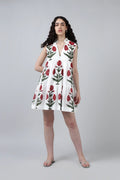 Maya Dress-Maroon