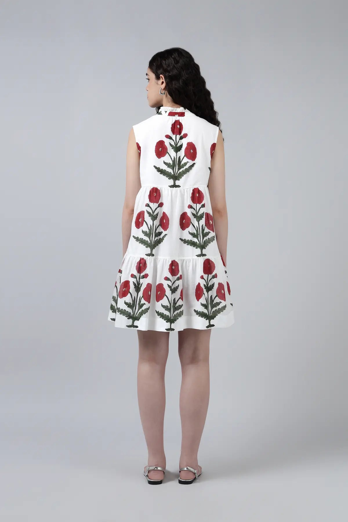 Maya Dress-Maroon