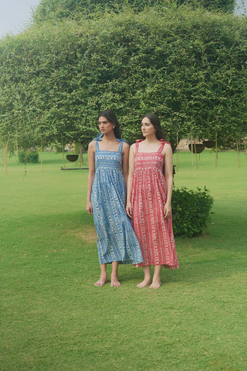 Kaushal Dress- Red
