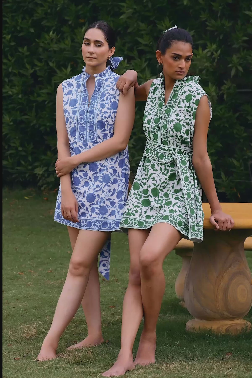 Taro Dress- Blue